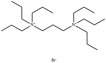 1,3-Propanediaminium, N1,N1,N1,N3,N3,N3-hexapropyl-, bromide (1:2) 结构式