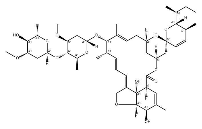 Avermectin B1a, epi- Structure