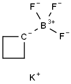 Potassium cyclobutyltrifluoroborate Struktur