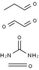 UREA,POLYMERWITHETHANEDIAL,FORMALDEHYDEANDPROPANAL Structure