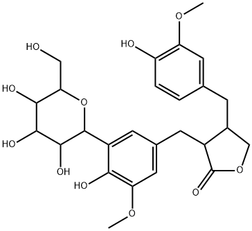 Trachelosiaside 化学構造式