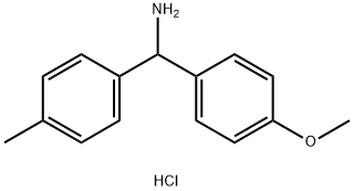 C-(4-METHOXY-PHENYL)-C-P-TOLYL-METHYL-AMMONIUM CHLORIDE Structure