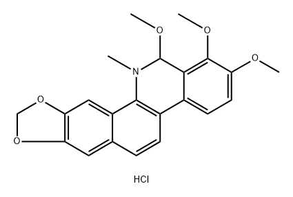 6-Methoxyldihydrochelerythrine chloride 化学構造式
