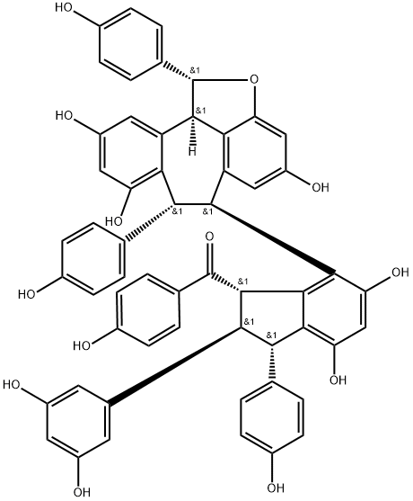 カラシノールD 化学構造式