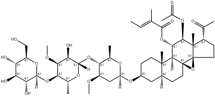 通关藤皂苷A,107352-30-7,结构式