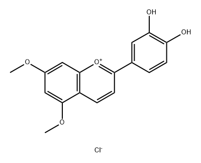 DIMETHOXYLUTEOLINIDIN, 5,7-(SH) Structure