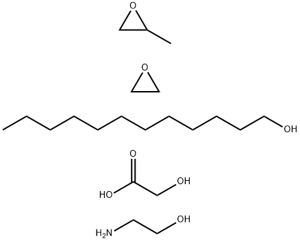 MEA-PPG-6 Laurylethercarboxylat, (C12-C) Struktur