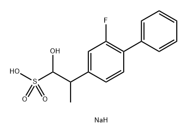 [1,1'-Biphenyl]-4-ethanesulfonic acid, 2-fluoro-α-hydroxy-β-methyl-, sodium salt (1:1)