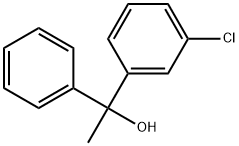 Benzenemethanol, 3-chloro-α-methyl-α-phenyl- Structure