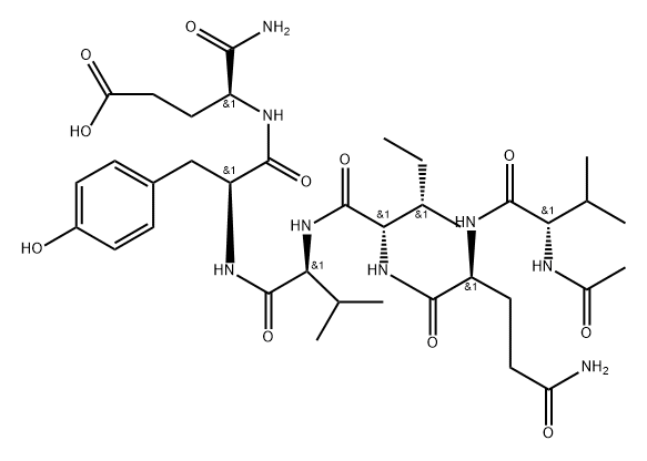 Acetyl-PHF6KE amide Structure