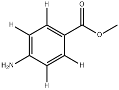 4-Aminobenzoic-2,3,5,6-d4 Acid Methyl Ester Structure