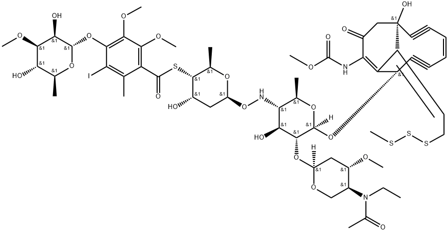 N-Acetyl-Calicheamicin Structure