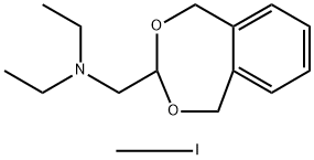 N-(1,5-dihydro-2,4-benzodioxepin-3-ylmethyl)-N-ethylethanamine iodomethane Structure
