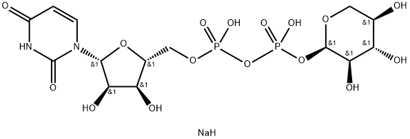 UDP-木糖, 108320-89-4, 结构式