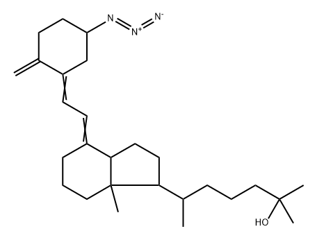 3-deoxy-3-azido-25-hydroxyvitamin D3 Struktur