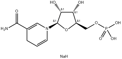 还原型烟酰胺单核苷酸, 108347-85-9, 结构式