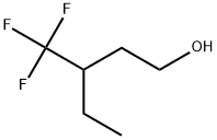 3-(Trifluoromethyl)pentan-1-ol Struktur