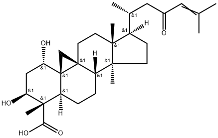 枙子花乙酸,108864-53-5,结构式