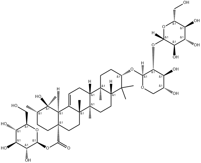 Ilexoside K Struktur