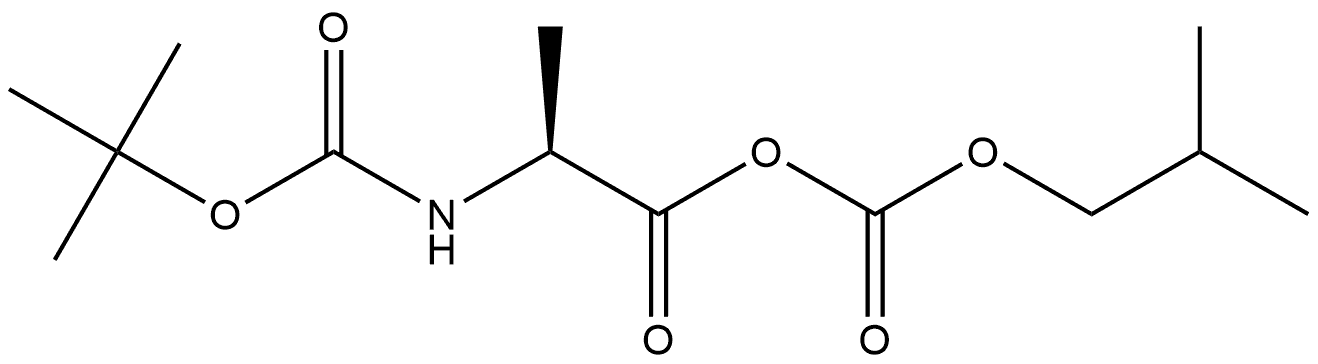 L-Alanine, N-[(1,1-dimethylethoxy)carbonyl]-, anhydride with 2-methylpropyl hydrogen carbonate