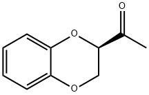 (R)-1-(2,3-Dihydro-1,4-benzodioxin-2-yl)ethanone Struktur