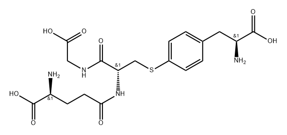 4-(glutathionyl)phenylalanine Structure
