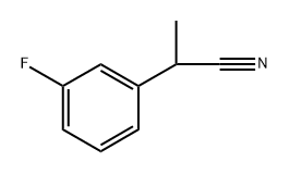 2-(3-氟苯基)丙腈 结构式