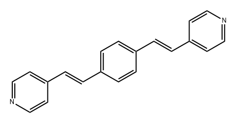 1,4-bis[2-(4-pyridy1)ethenyl]benze|4-双[2-(4-吡啶基)乙烯基]苯