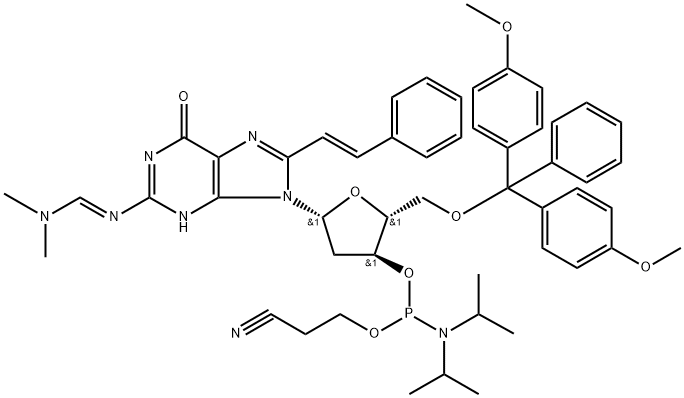 8-Styryl-dG CEP Structure