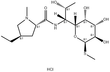 林可霉素B盐酸盐, 11021-35-5, 结构式