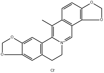 CORYSAMINE CHLORIDE(RG) Structure