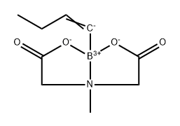 trans-1-Butenylboronic acid MIDA ester Structure
