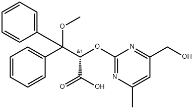 (S)-4-HydroxyMethyl AMbrisentan Structure