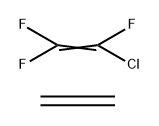 聚(乙烯-ALT-三氟氯乙烯), 110872-65-6, 结构式