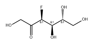 3-deoxy-3-fluorofructose Structure