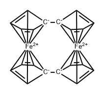 cyclopentylcyclopentane, iron Structure