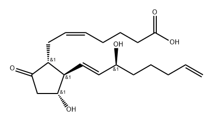 19,20-dehydroprostaglandin E2 Struktur