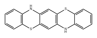 Triphenodithiazine, 7,14-dihydro- Structure