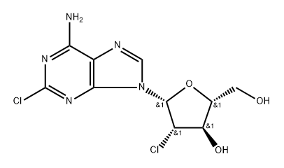 2-Chloro-9-(2-chloro-2-deoxy-β-D-arabinofuranosyl)purin-6-amine|克罗拉滨杂质19