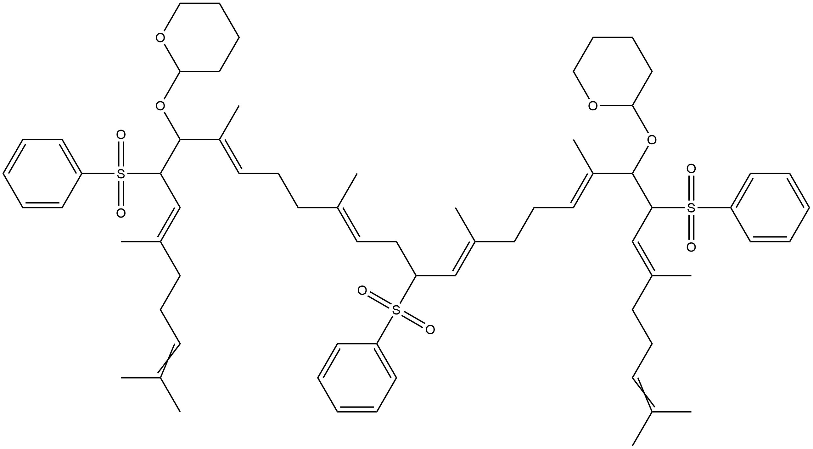 ψ,ψ-Carotene, 11,11',12,12'-tetrahydro-7,7',15-tris(phenylsulfonyl)-8,8'-bis[(tetrahydro-2H-pyran-2-yl)oxy]-