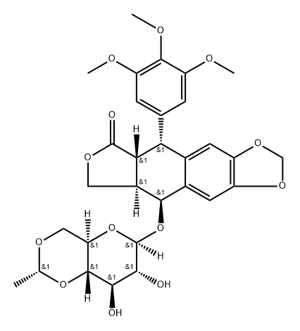 Etoposide EP Impurity I, 111712-42-6, 结构式