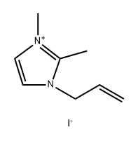 1H-Imidazolium, 1,2-dimethyl-3-(2-propen-1-yl)-, iodide (1:1)
 Structure