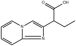 Imidazo[1,2-a]pyridine-2-acetic acid, α-ethyl- Structure
