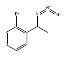 1-(1-azidoethyl)-2-bromobenzene Structure