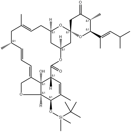 23-Keto O-Trimethylsilyl Nemadectin Struktur
