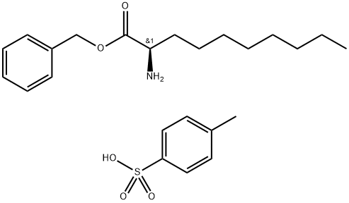 R-2-amino-Decanoic acid benzyl ester TOS Structure