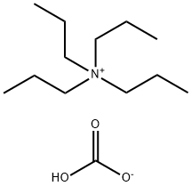 Tetrapropyl ammonium bicarbonate 化学構造式