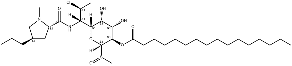 ClindaMycin PalMiitate Sulfoxide Structure