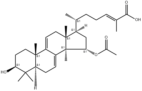 灵芝酸TN, 112430-64-5, 结构式