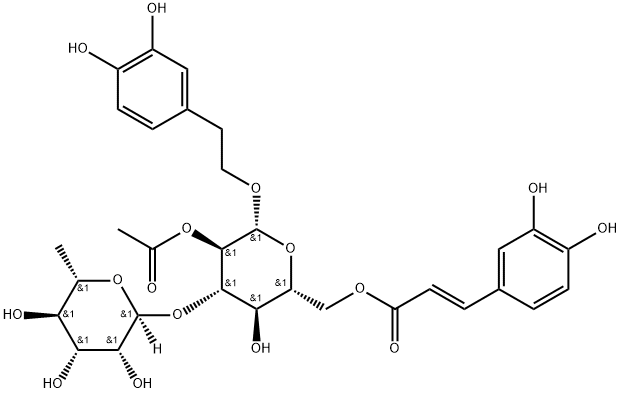 管花苷B,112516-04-8,结构式